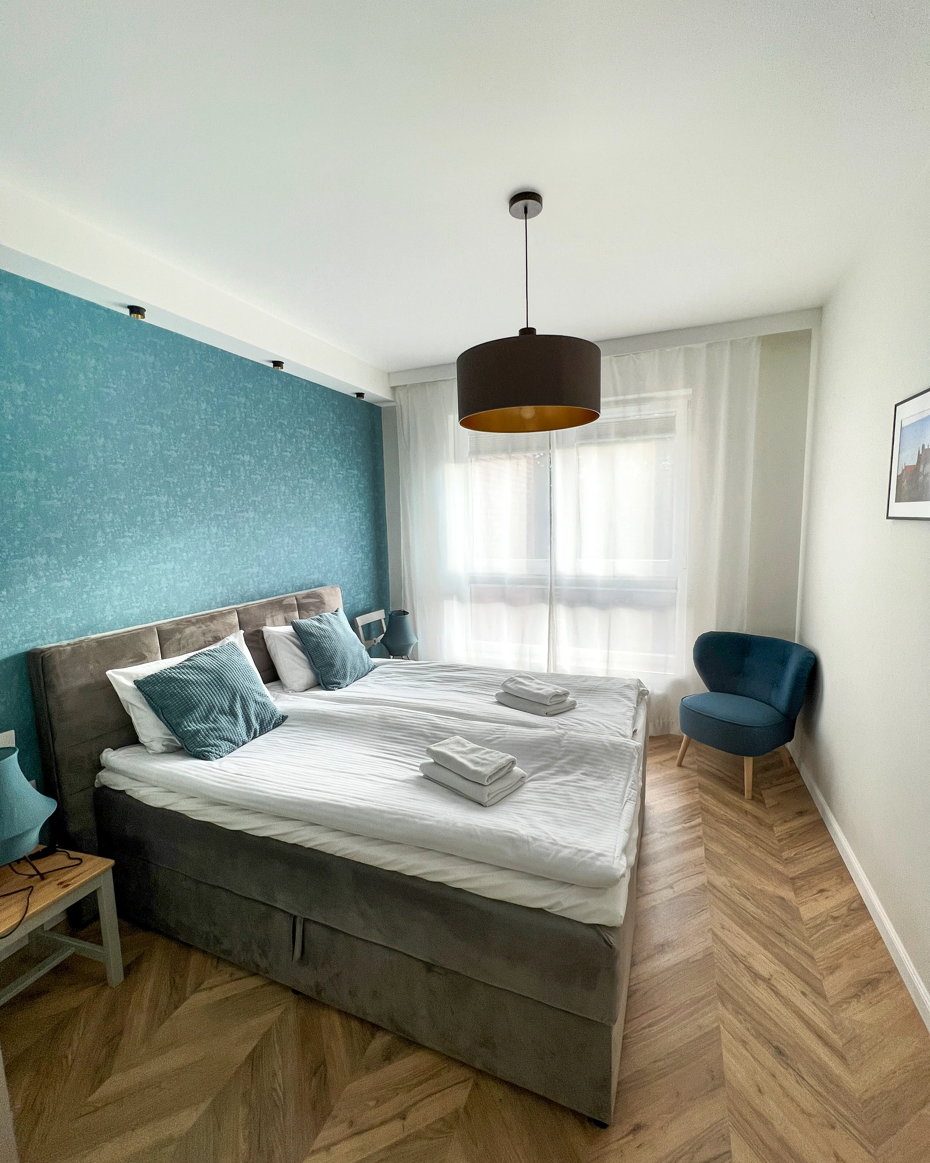 Apartament z widokiem na ogród